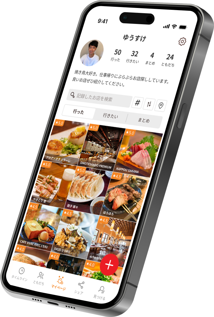 もグレコの画面が表示されたケータイ電話